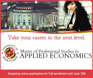University of Maryland Master of Science in Applied Economics
