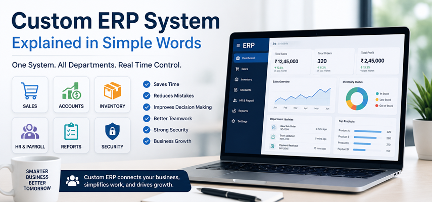 Custom ERP System Explained in Simple Words