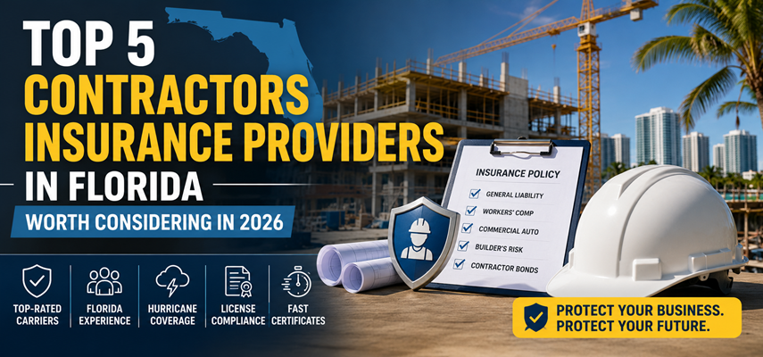 Top 5 Contractors Insurance Providers in Florida Worth Considering in 2026