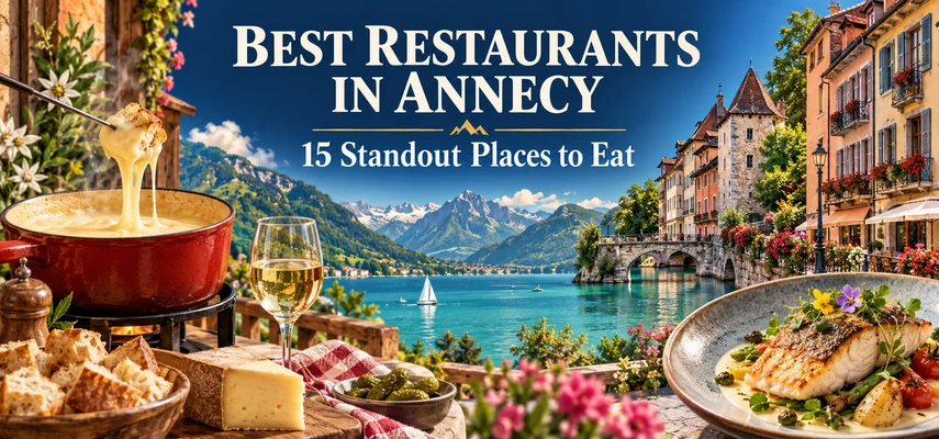 Illustrative cover for Best Restaurants in Annecy: 15 Standout Places to Eat
