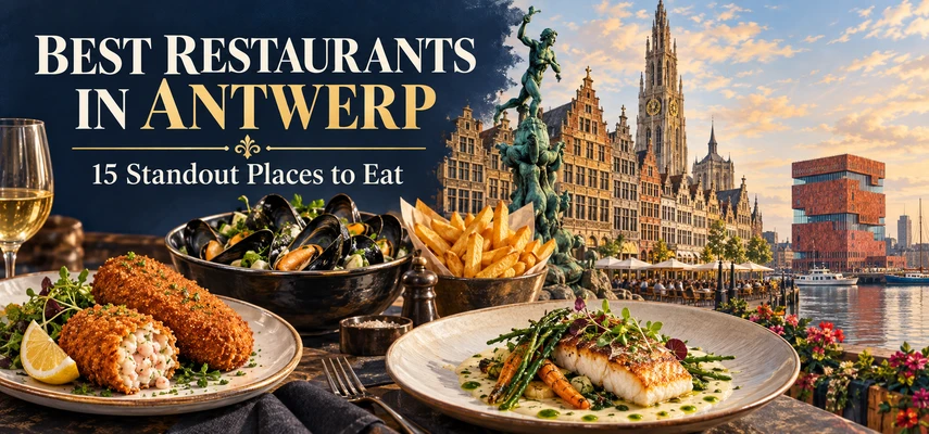 Illustrative cover for Best Restaurants in Antwerp: 15 Standout Places to Eat