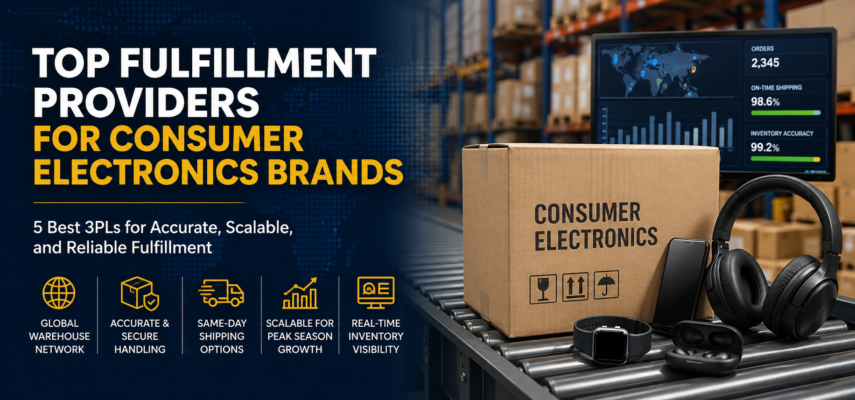 Top Fulfillment Providers for Consumer Electronics Ecommerce Brands
