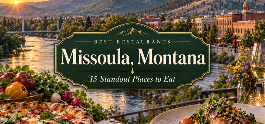 Illustration for the Missoula restaurant guide